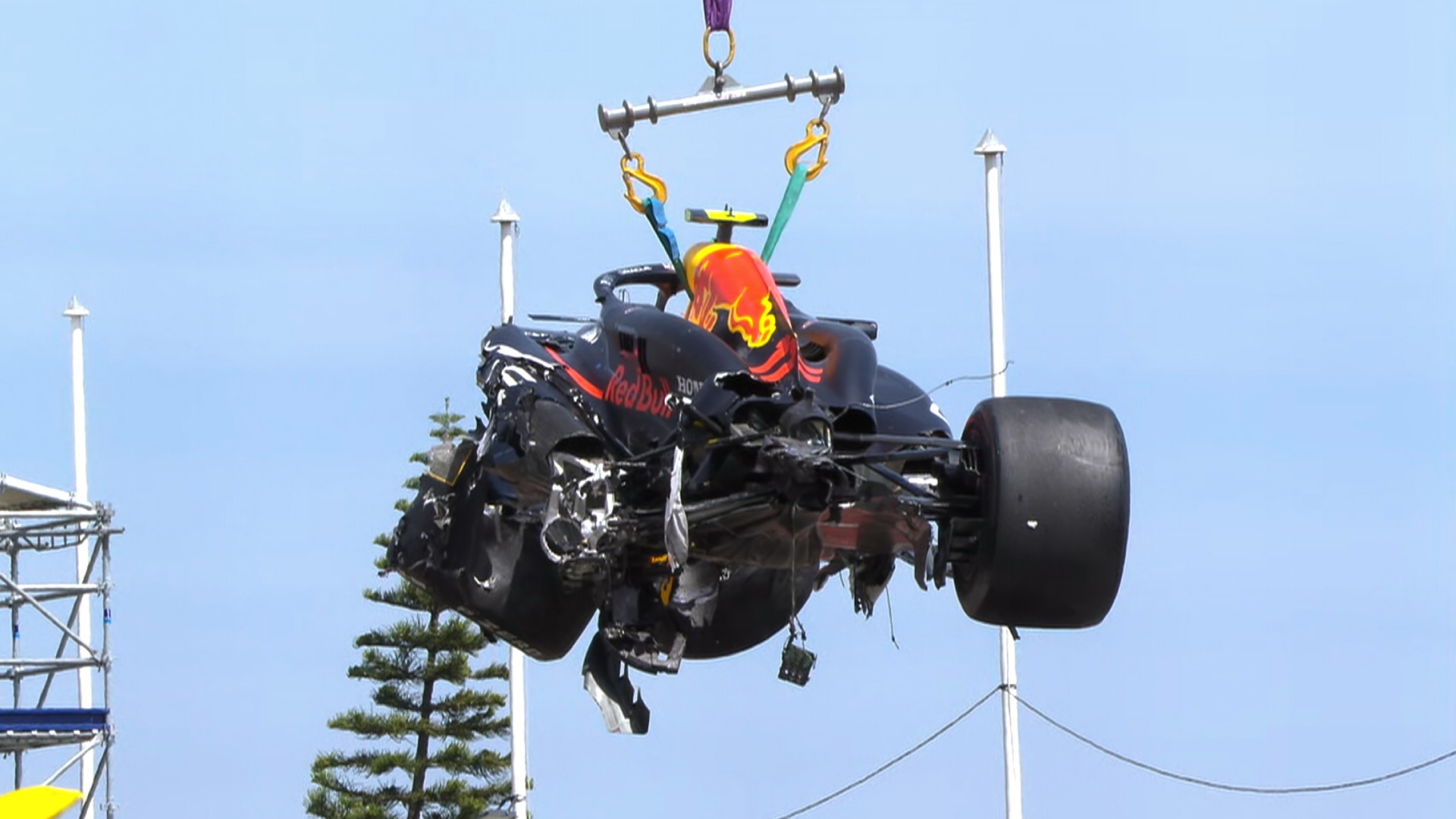 ‘Checo’ Pérez Sufre Fuerte Accidente en el GP de Mónaco de la F1; Así